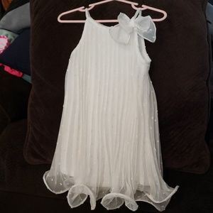 Cherokee 2t White Dress